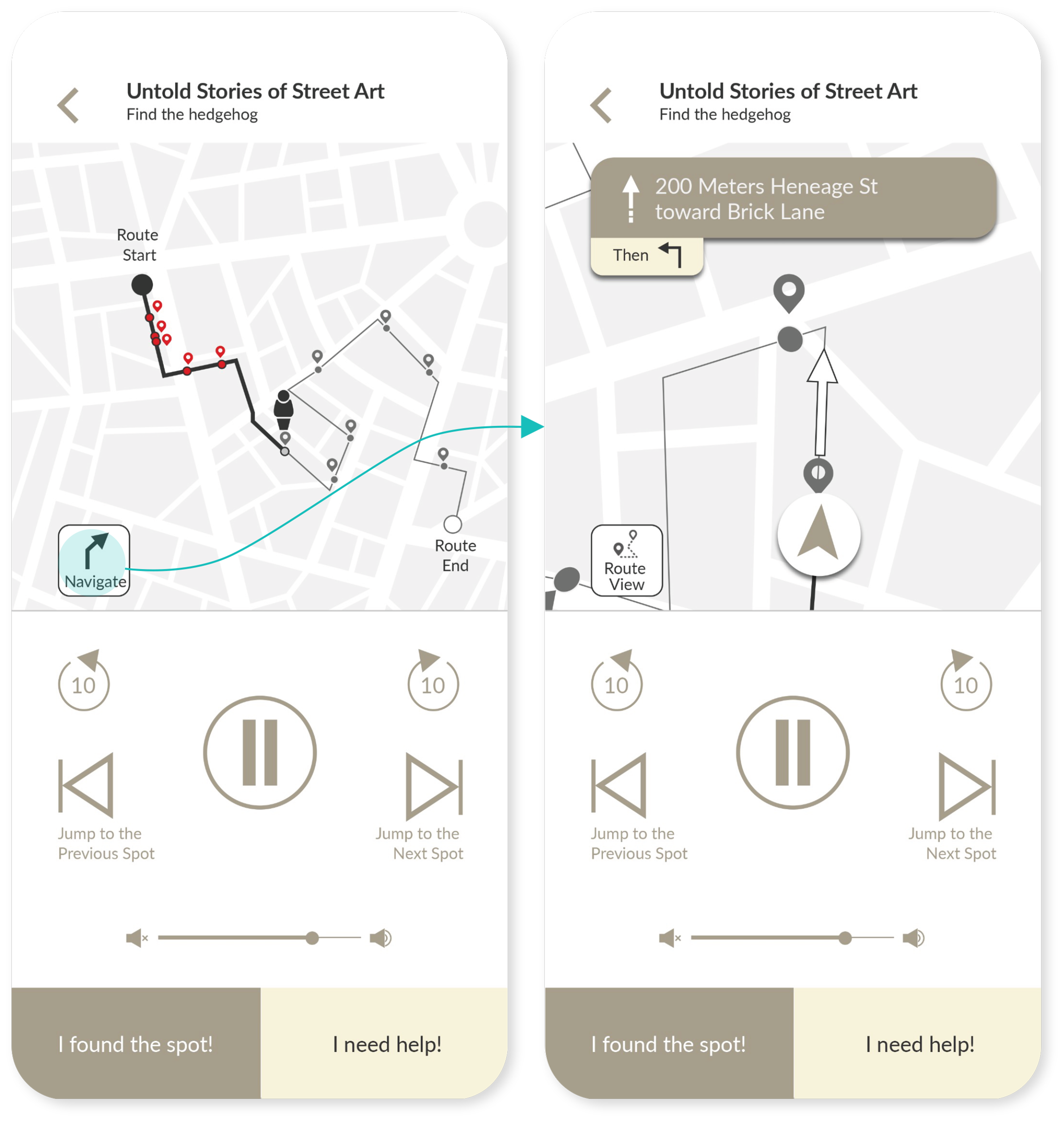 Audio Map View